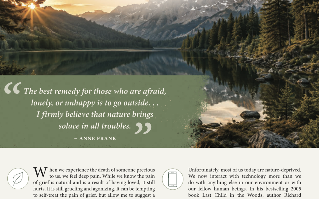 Nature Heals: Caring for Yourself by Engaging with the Natural World
